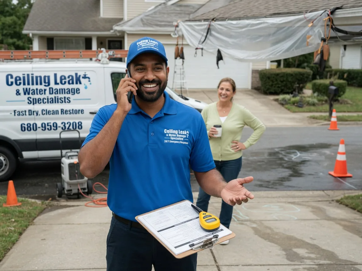 Ceiling Leak Cleanup Pocono Lake, PA FAQs